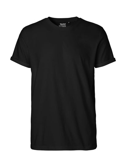 Neutral T-Shirts Mens Roll Up Sleeve T-Shirt