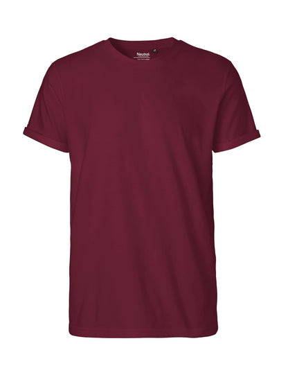 Neutral T-Shirts Mens Roll Up Sleeve T-Shirt