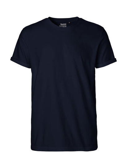 Neutral T-Shirts Mens Roll Up Sleeve T-Shirt