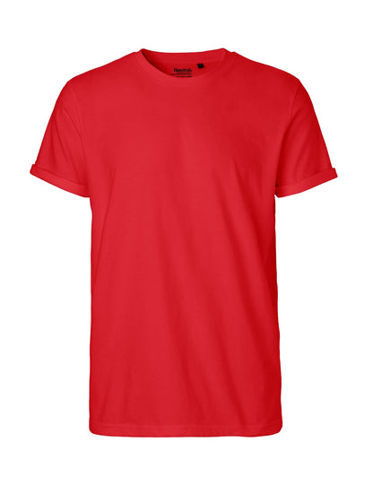 Neutral T-Shirts Mens Roll Up Sleeve T-Shirt