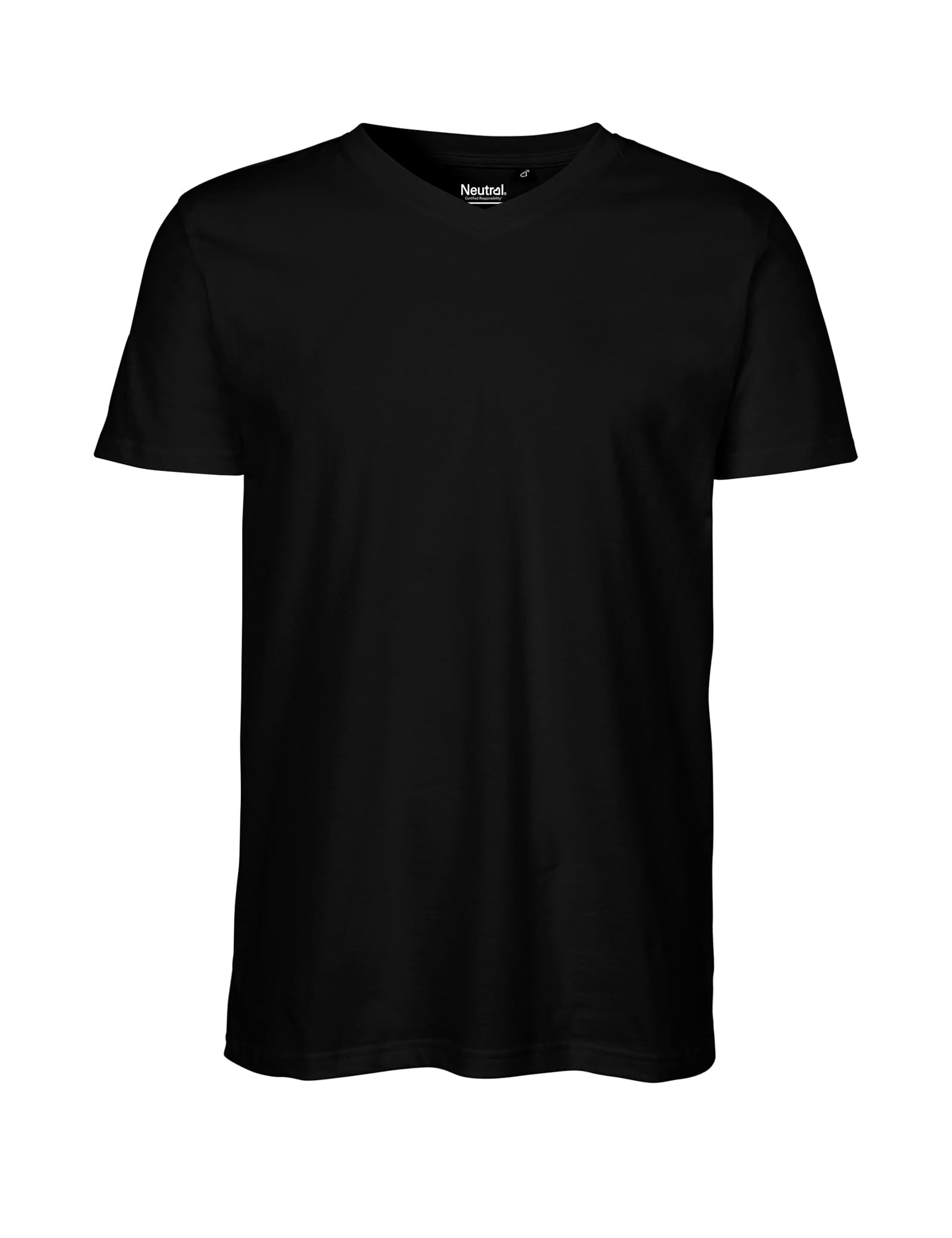 Neutral T-Shirts Mens V-Neck T-Shirt