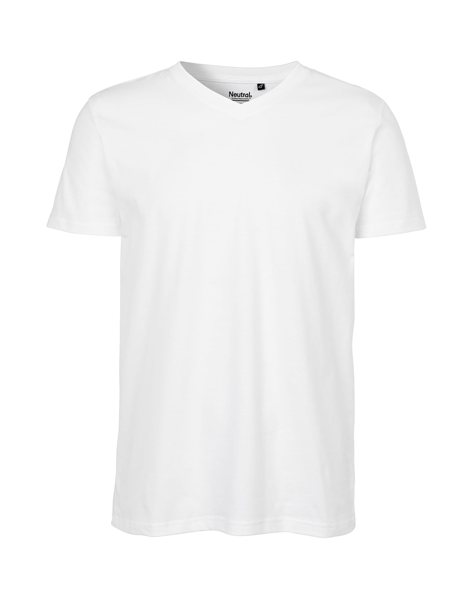 Neutral T-Shirts Mens V-Neck T-Shirt