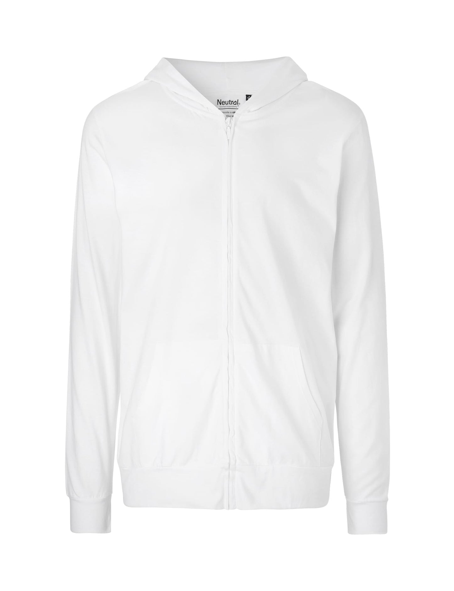 Neutral Sweatshirts & -jacken Unisex Jersey Hoodie With Zip
