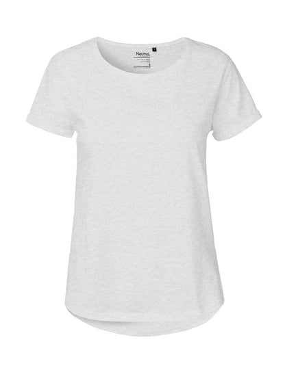 Neutral T-Shirts Ladies Roll Up Sleeve T-Shirt