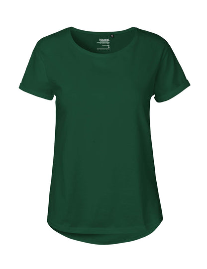 Neutral T-Shirts Ladies Roll Up Sleeve T-Shirt
