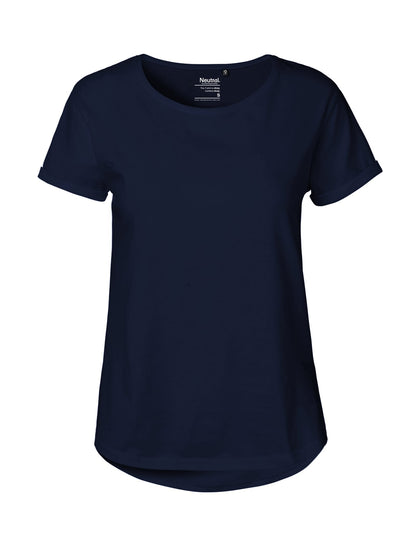 Neutral T-Shirts Ladies Roll Up Sleeve T-Shirt