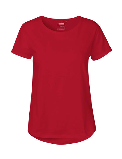Neutral T-Shirts Ladies Roll Up Sleeve T-Shirt