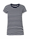 White - Navy (Striped)
