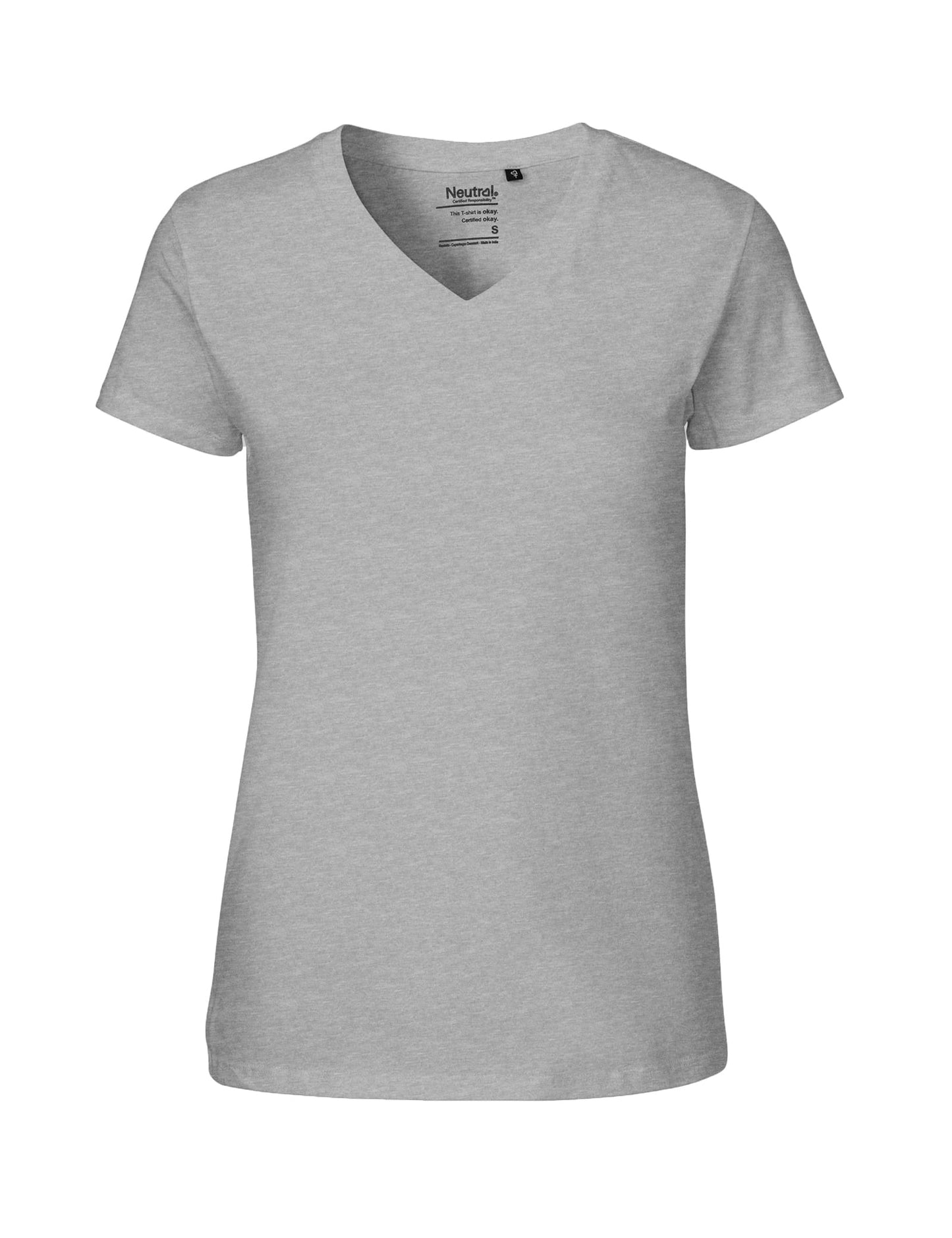 Neutral T-Shirts Ladies V-Neck T-Shirt