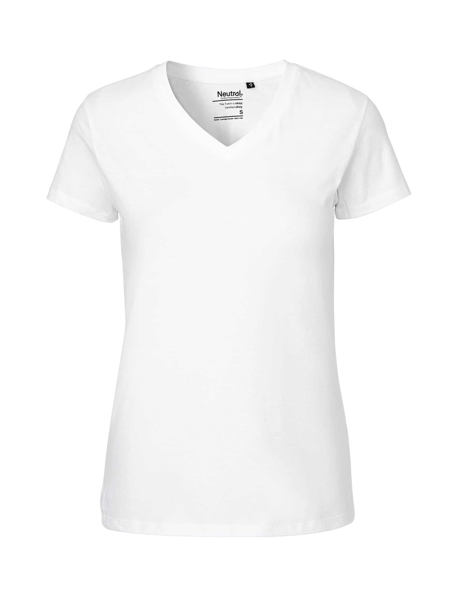 Neutral T-Shirts Ladies V-Neck T-Shirt