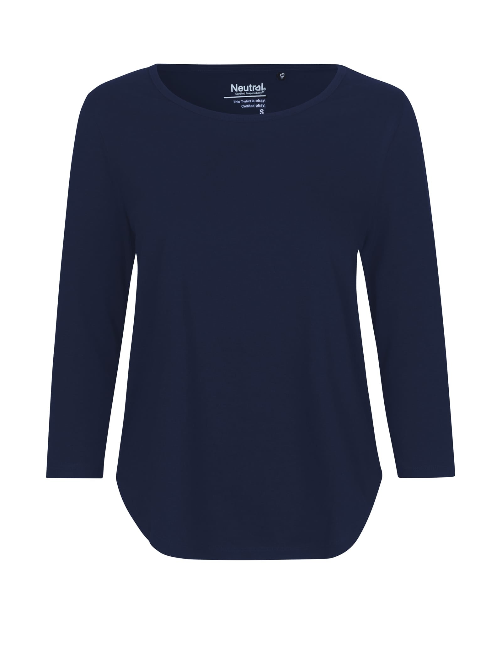 Neutral T-Shirts Ladies Three Quarter Sleeve T-Shirt