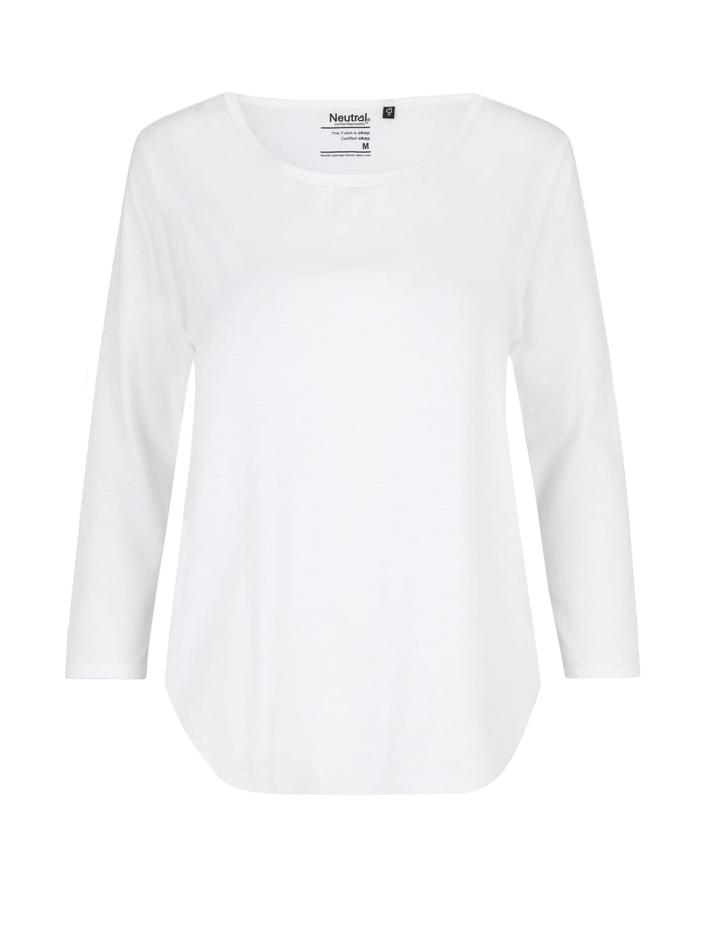 Neutral T-Shirts Ladies Three Quarter Sleeve T-Shirt