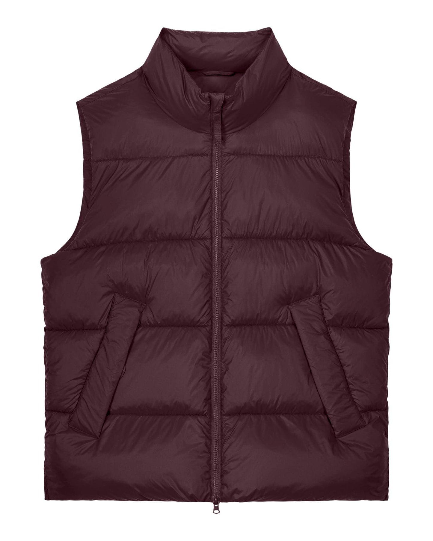 Stanley/Stella PADDED JACKET Red Brown / XXS Puffer Gilet 2.0
