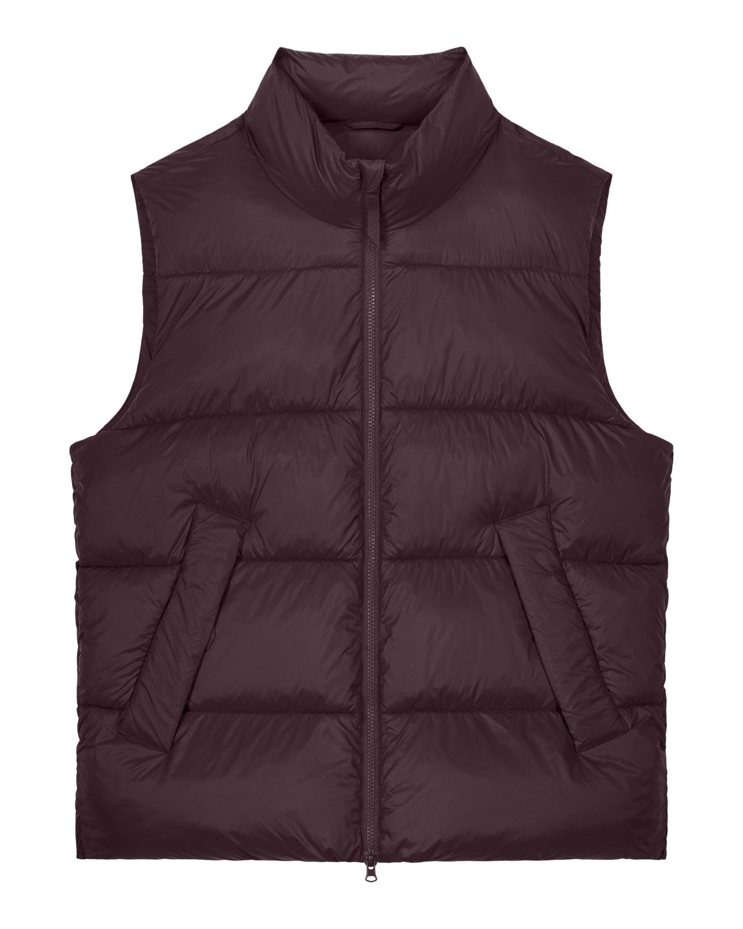 Stanley/Stella PADDED JACKET Red Brown / XXS Puffer Gilet 2.0
