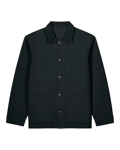 Stanley/Stella CANVAS JACKET G. Dyed Black / XXS Chore Jacket