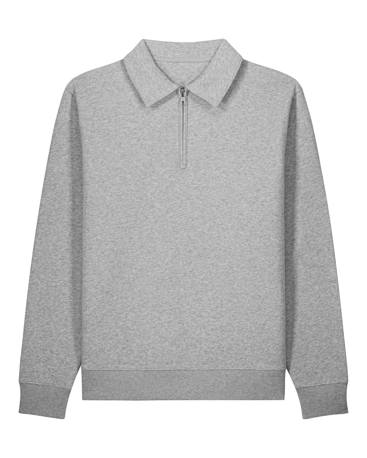 Stanley/Stella POLO SWEATSHIRT Heather Grey / XXS Proper