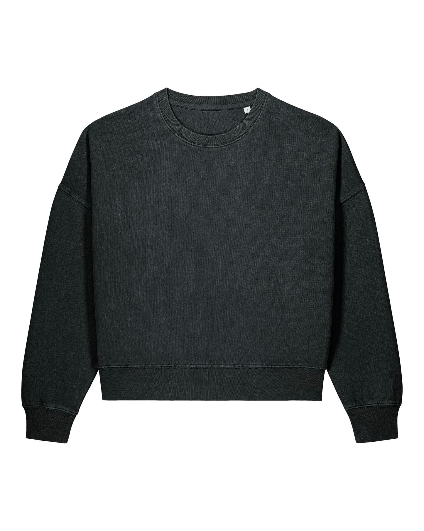 Stanley/Stella CREWNECKS G. Dyed Black Rock / XS Stella Alma Vintage