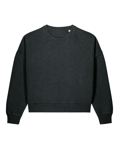 Stanley/Stella CREWNECKS G. Dyed Black Rock / XS Stella Alma Vintage