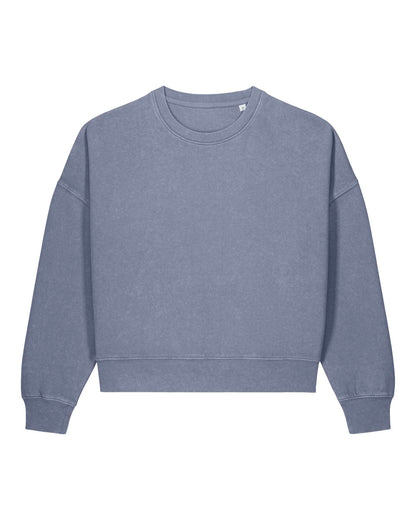 Stanley/Stella CREWNECKS G. Dyed Blue Grey / XS Stella Alma Vintage