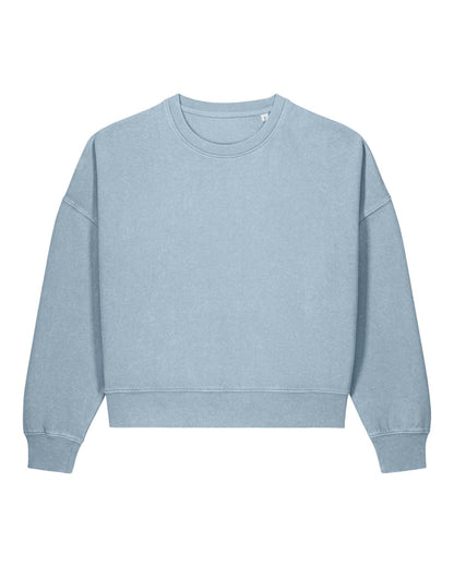 Stanley/Stella CREWNECKS G. Dyed Blue Stone / XS Stella Alma Vintage