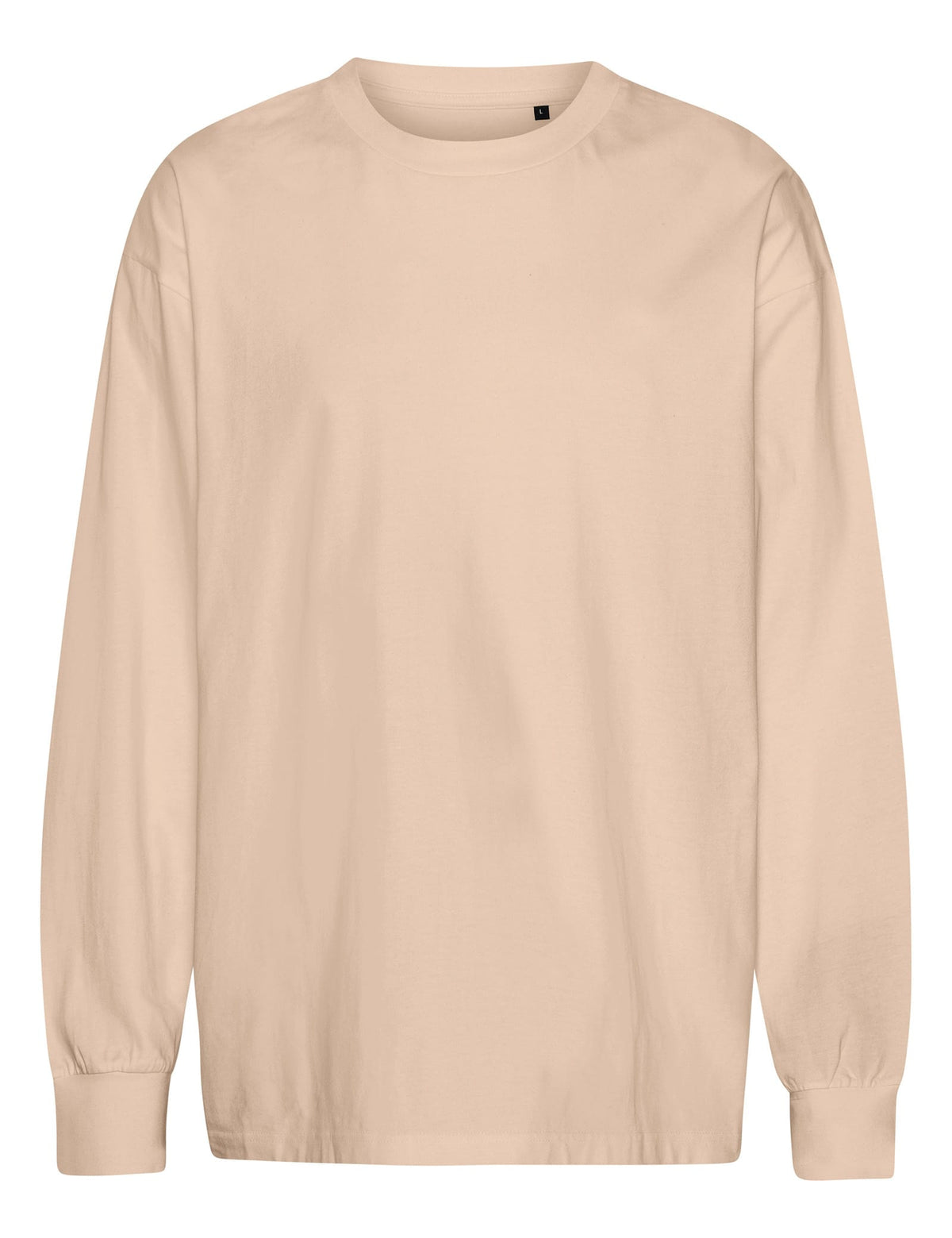 Neutral T-Shirts Tiger Cotton Oversized LS T|Shirt