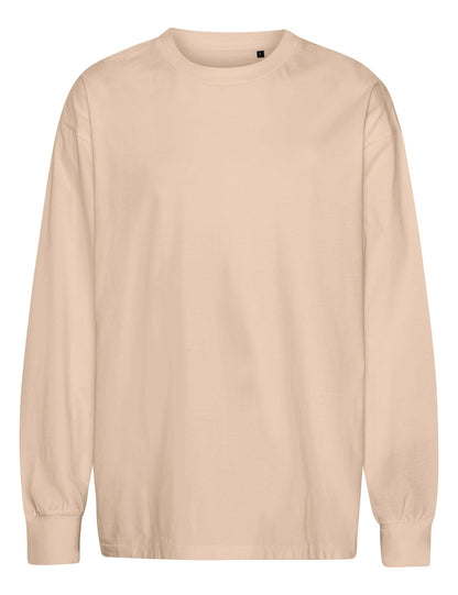 Neutral T-Shirts Tiger Cotton Oversized LS T|Shirt