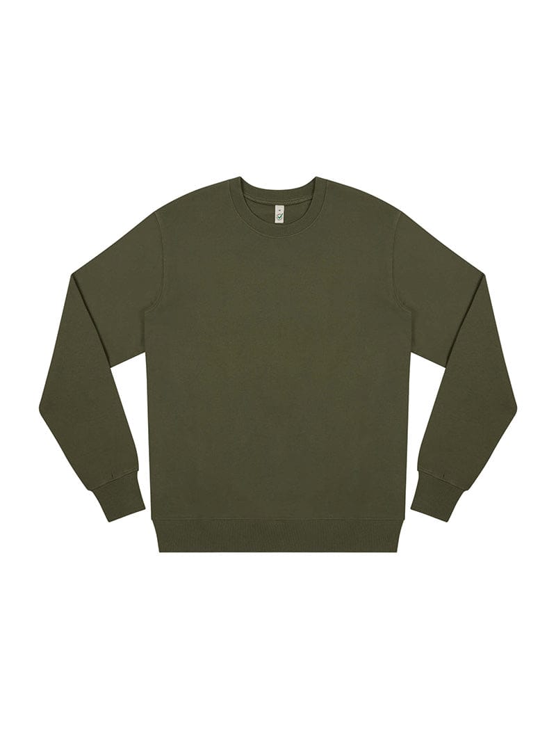 Earth Positive Crewneck Forest Green / XS Earth Positive Sweatshirt