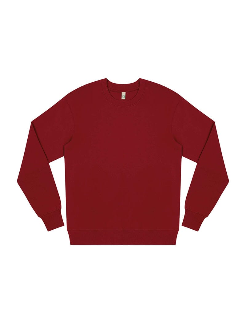 Earth Positive Crewneck Cherry Red / XS Earth Positive Sweatshirt