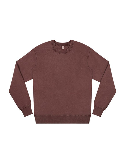 Earth Positive Crewneck Stone Washed Burgundy / XS Earth Positive Sweatshirt
