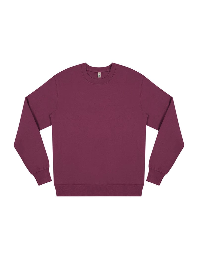 Earth Positive Crewneck Faded Burgundy / XS Earth Positive Sweatshirt