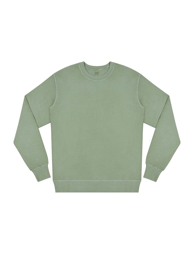 Earth Positive Crewneck Stone Washed Sage Green / XS Earth Positive Sweatshirt