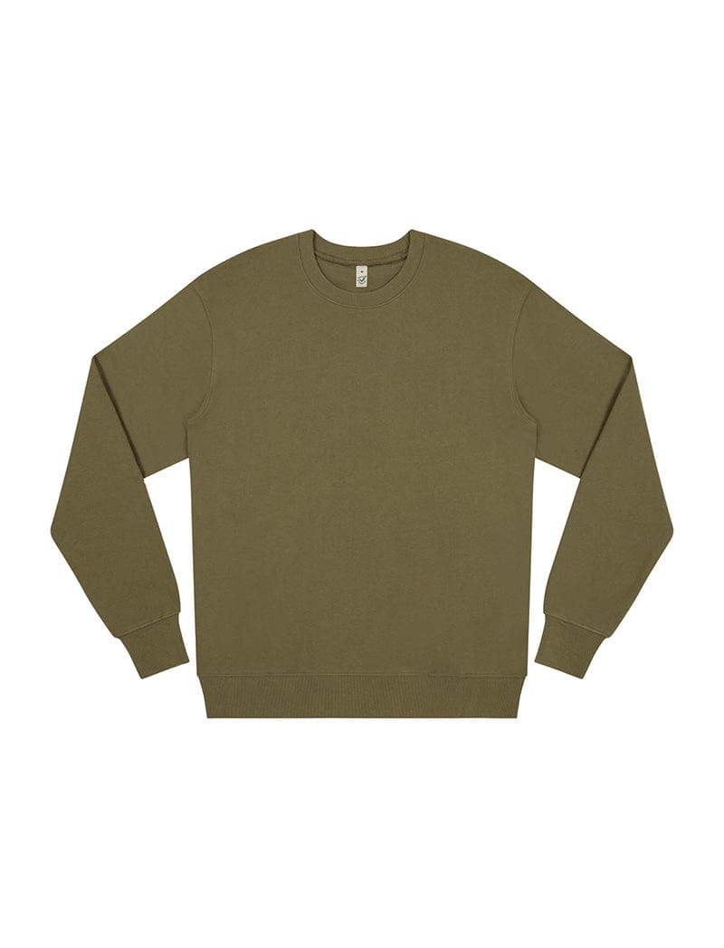 Earth Positive Crewneck Faded Khaki / XS Earth Positive Sweatshirt