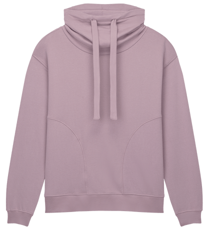 Earth Positive Crewneck Sueded Miami Pink / XS Earth Positive Women's Funnel Neck Sweatshirt