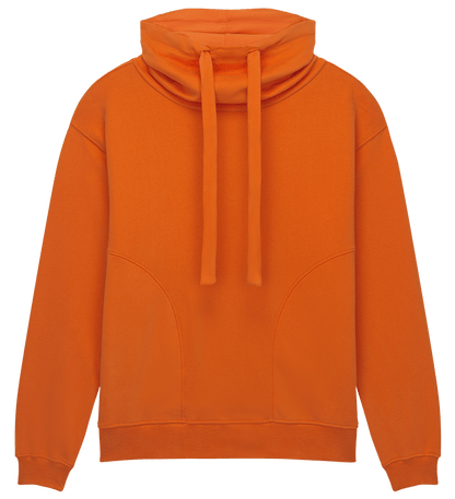 Earth Positive Crewneck Sueded Orange / XS Earth Positive Women's Funnel Neck Sweatshirt