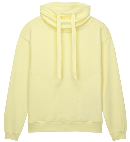 Earth Positive Crewneck Sueded Pale Lemon / XS Earth Positive Women's Funnel Neck Sweatshirt