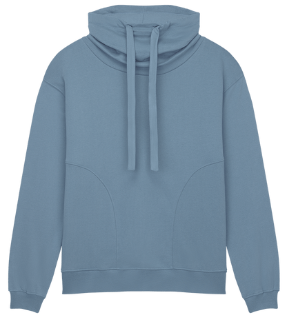 Earth Positive Crewneck Sueded Blue Dusk / XS Earth Positive Women's Funnel Neck Sweatshirt