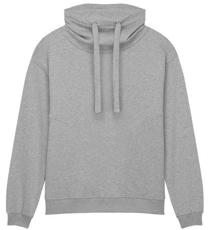 Earth Positive Crewneck Sueded Light Heather / XS Earth Positive Women's Funnel Neck Sweatshirt