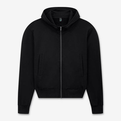 Earth Positive Hoodie Black / XS Earth Positive Bomber Jacket Hoodie