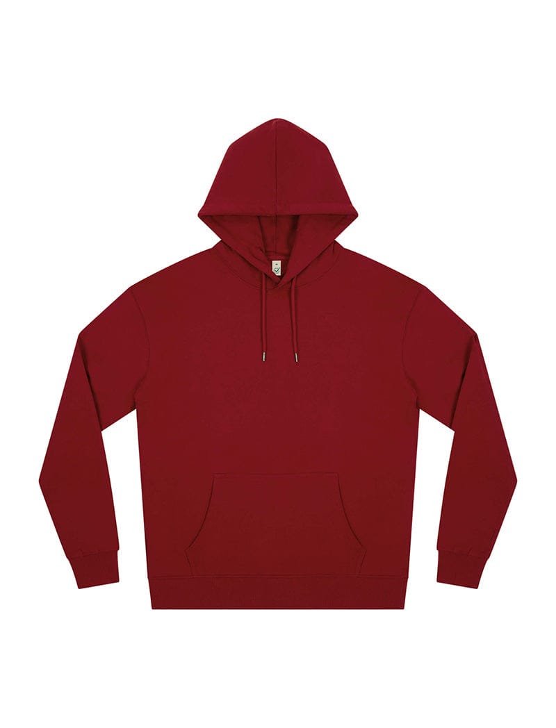 Earth Positive Hoodie Cherry Red / XS Earth Positive Pullover Hoodie