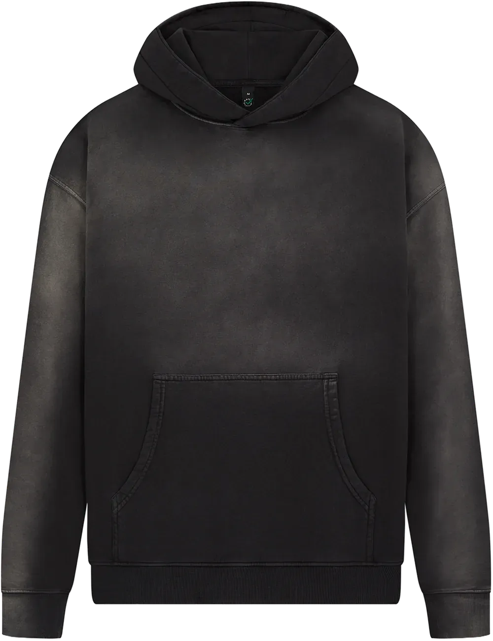 Earth Positive Hoodie Shadow Black / XS Earth Positive Shadowed Hoodie