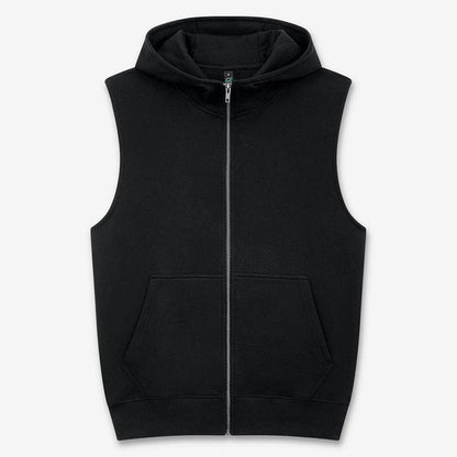 Earth Positive Hoodie Black / XS Earth Positive Sleeveless Hoodie