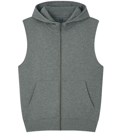 Earth Positive Hoodie Dark Heather / XS Earth Positive Sleeveless Hoodie