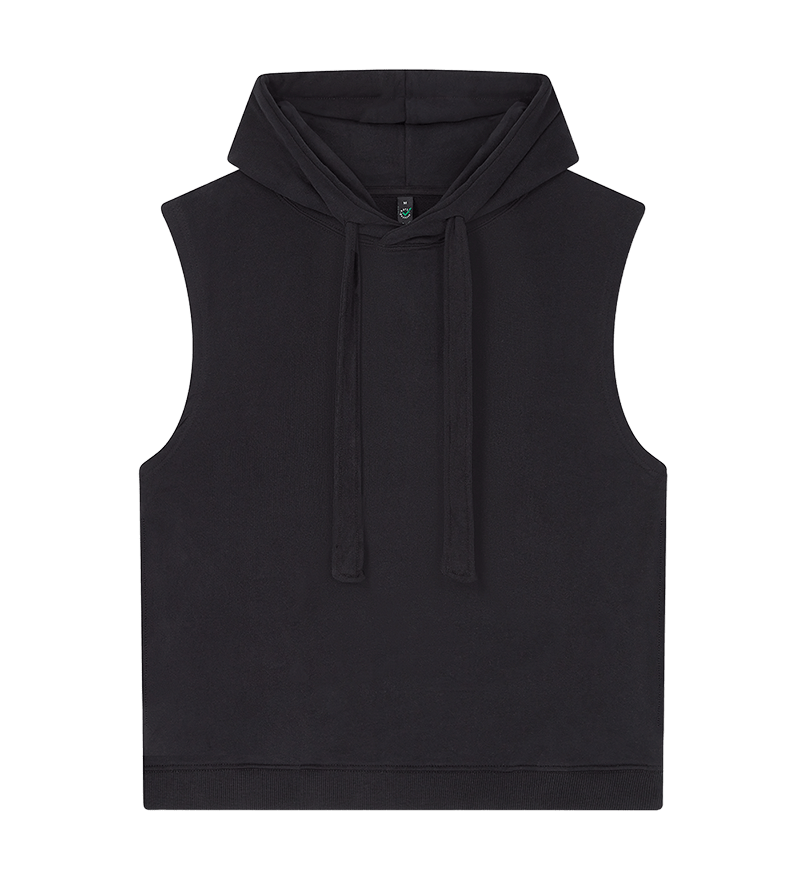 Earth Positive Hoodie Sueded Black / XS Earth Positive Women's Athleisure Hooded Tank