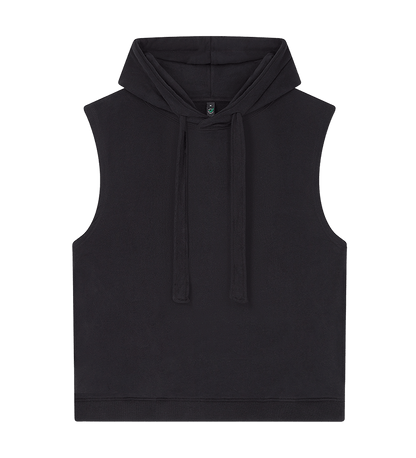 Earth Positive Hoodie Sueded Black / XS Earth Positive Women's Athleisure Hooded Tank