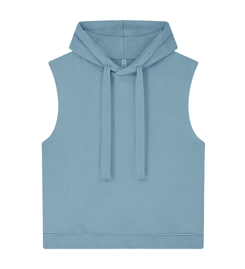 Earth Positive Hoodie Sueded Blue Dusk / XS Earth Positive Women's Athleisure Hooded Tank