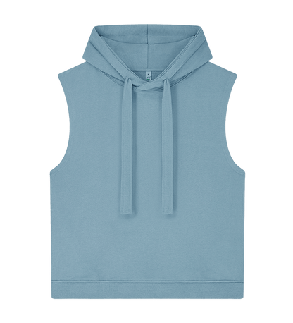 Earth Positive Hoodie Sueded Blue Dusk / XS Earth Positive Women's Athleisure Hooded Tank