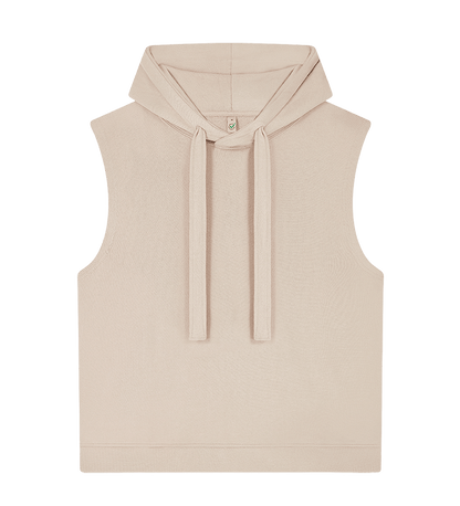 Earth Positive Hoodie Sueded Fawn / XS Earth Positive Women's Athleisure Hooded Tank