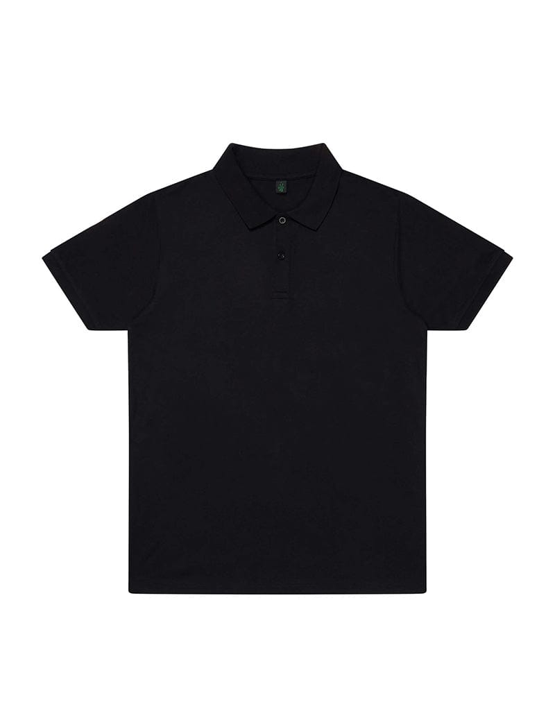 Earth Positive Polo Black / XS Bamboo Jersey Polo Shirt