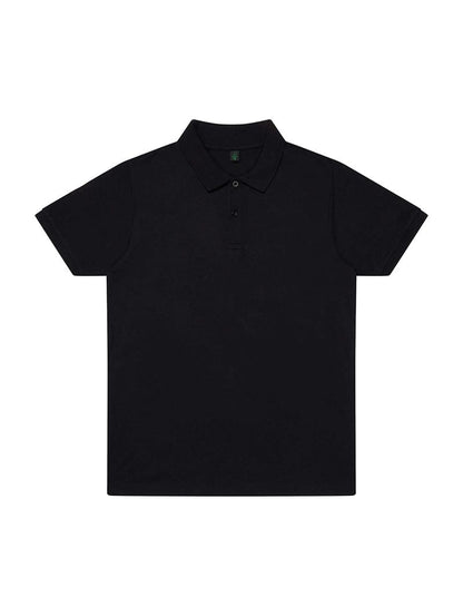 Earth Positive Polo Black / XS Bamboo Jersey Polo Shirt