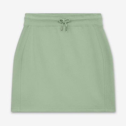 Earth Positive Skirt Sueded Bamboo Green / XS Earth Positive Sweat Skirt